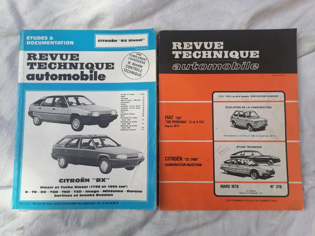 Revues Technique Citroën à vendre