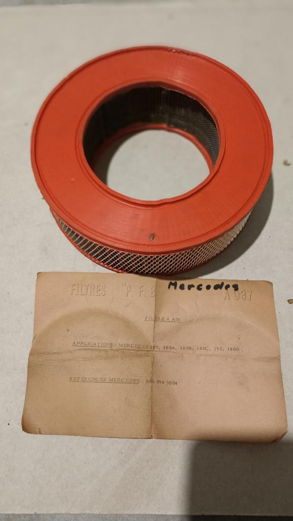 Filtre a air Mercedes 180 180A 180B 180C 190 190B LesAnciennes.com