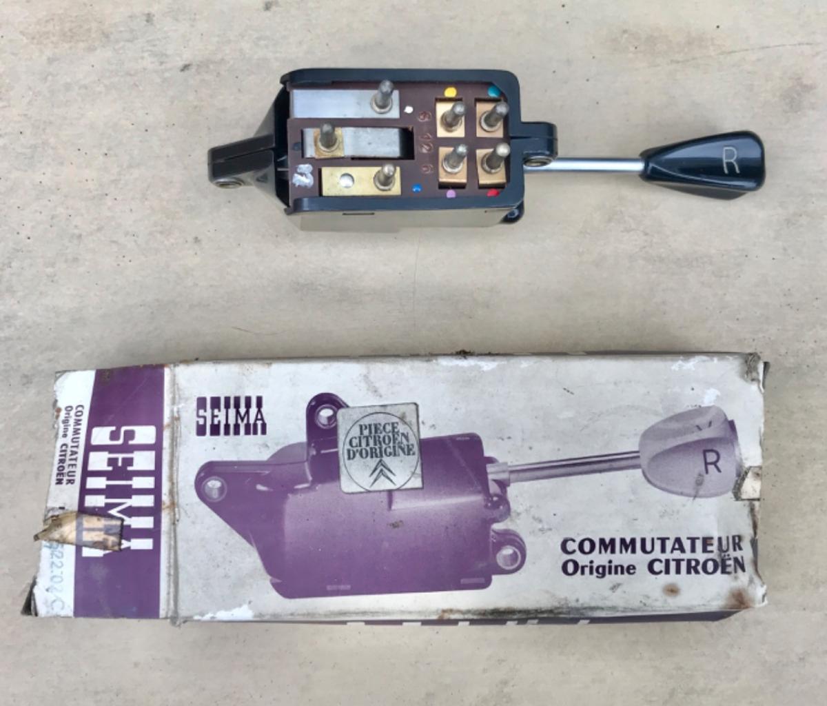 Commmodo contacteur SEIMA CITROEN 2CH ID 19 DS 21 LesAnciennes.com
