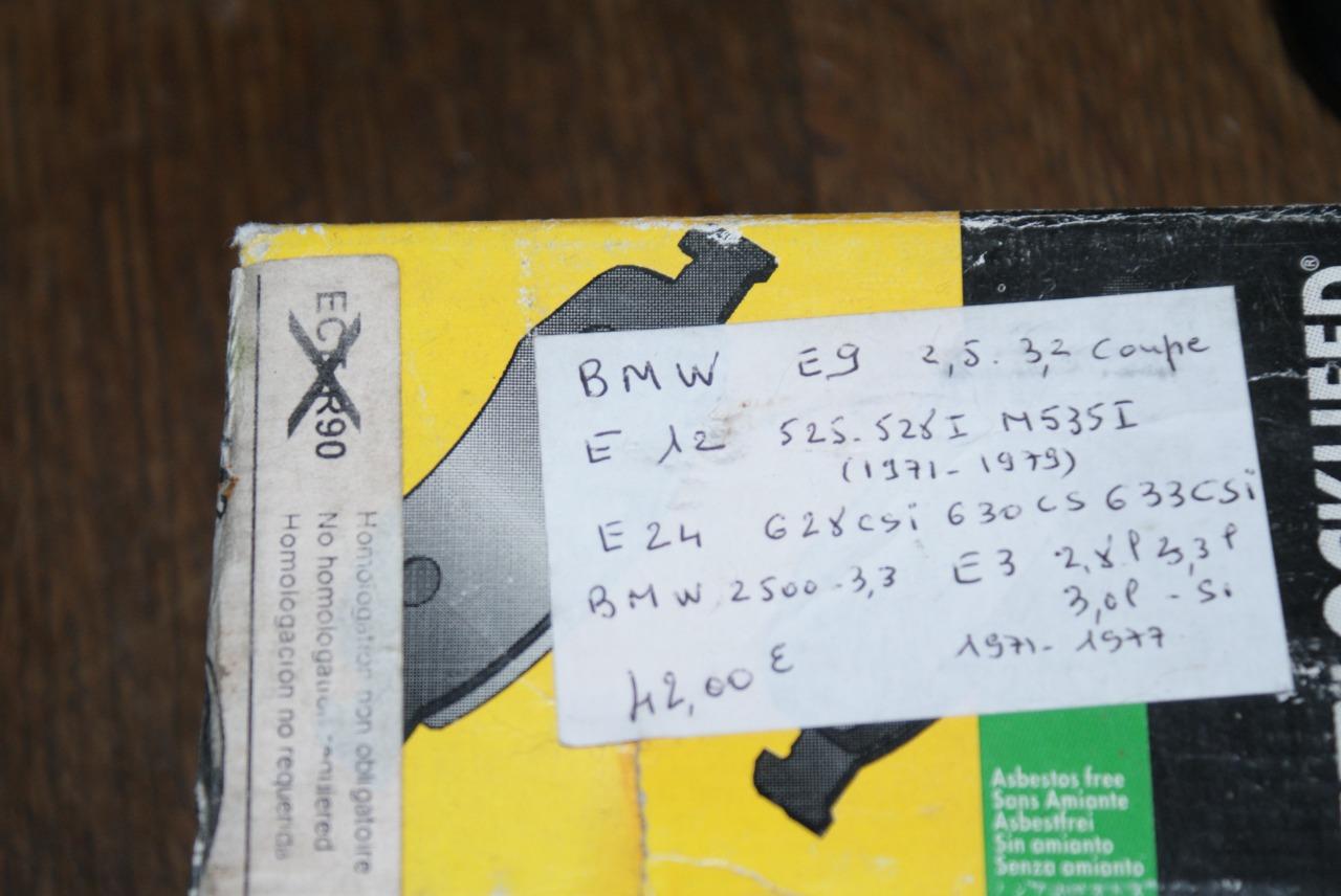 Plaquettes BMW bmw e9 e12 e24 LesAnciennes.com