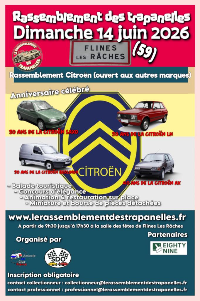 1er Rassemblement des Trapanelles LesAnciennes.com