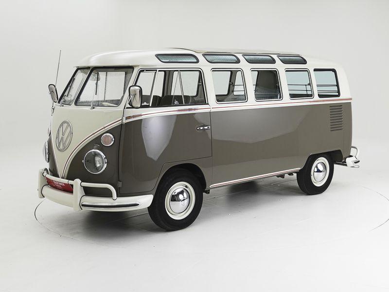 VOLKSWAGEN T1 Samba 21 Windows - 1964 LesAnciennes.com