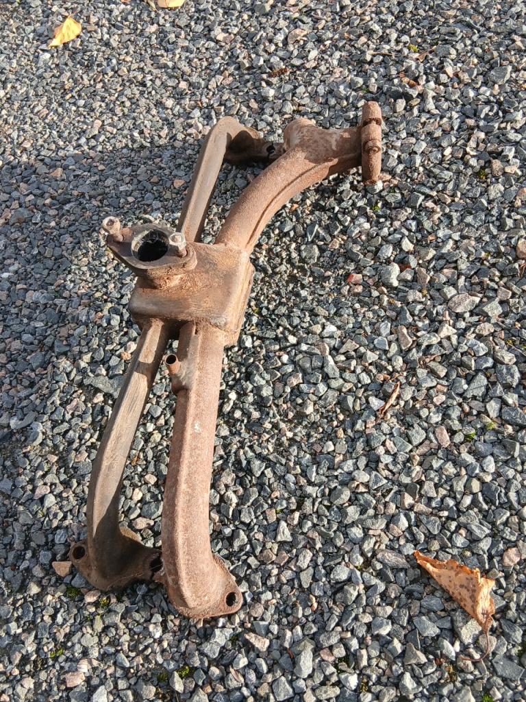 Pipe Tubulure Citroen 2cv A 375 cm3 LesAnciennes.com