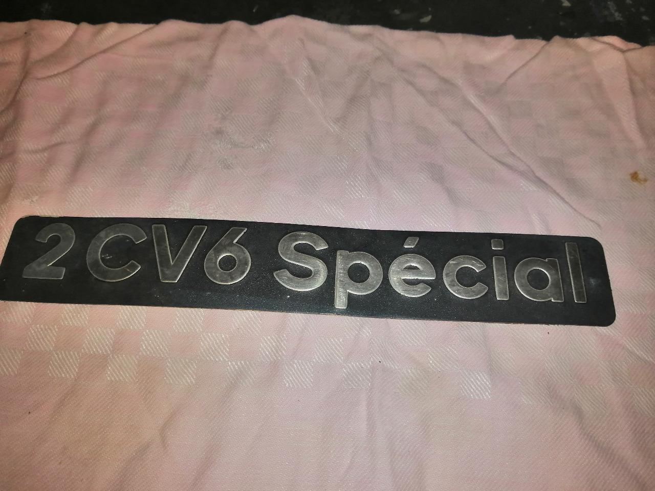Monogramme CITROEN 2CV 6 LesAnciennes.com