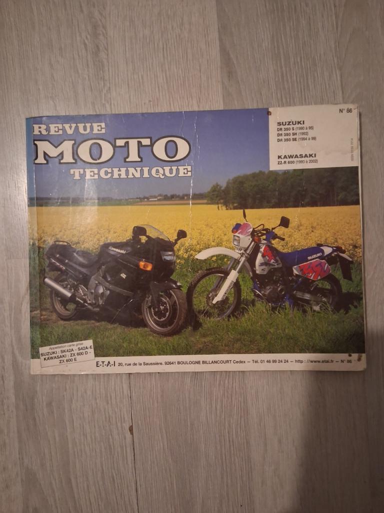 Revue technique suzuki Dr 350 LesAnciennes.com
