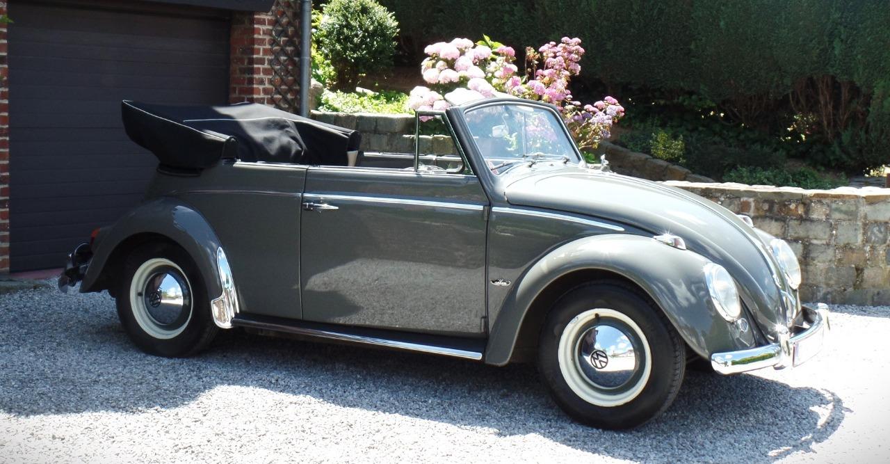 VOLKSWAGEN Coccinelle cabriolet karmann - 1961 LesAnciennes.com