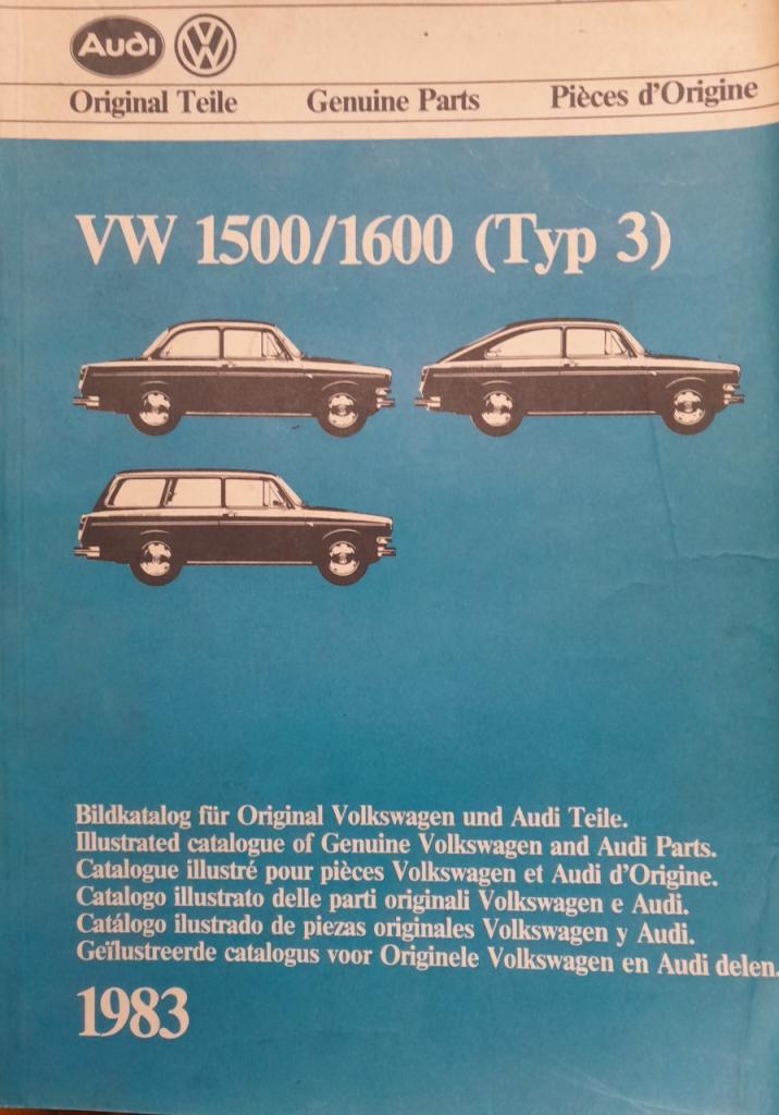 VW 1500/1600 Catalogue de pièces détachées LesAnciennes.com