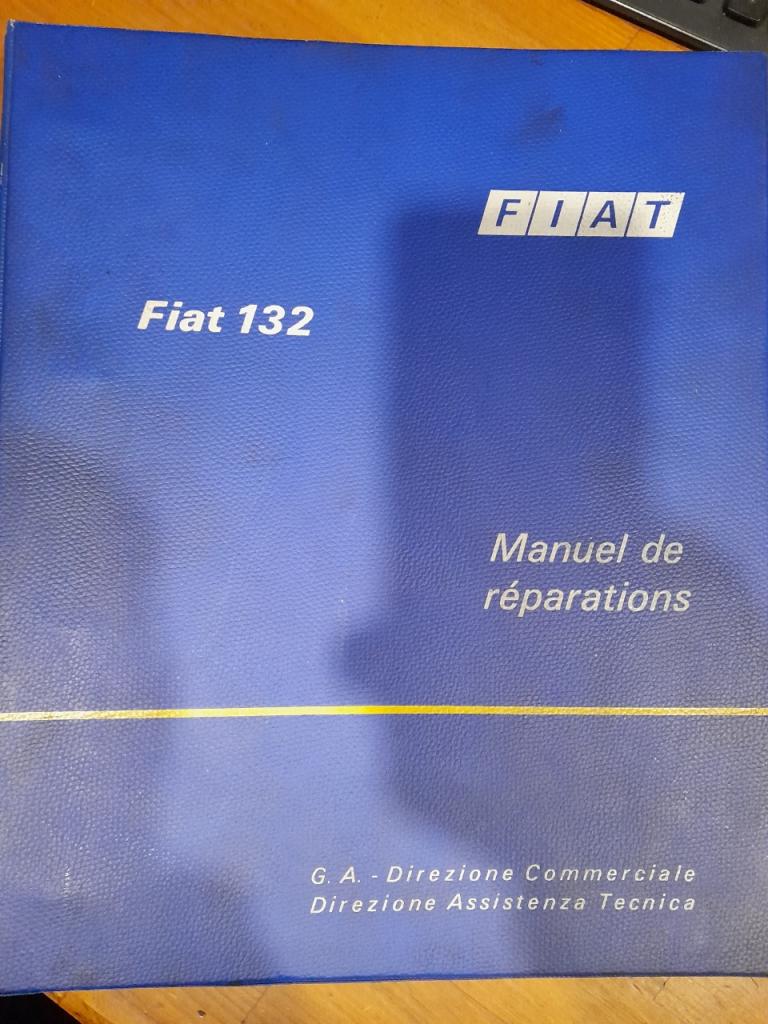 Fiat 132 Manuel de réparation Atelier LesAnciennes.com