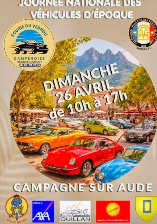 Journée nationale de véhicules d'époque LesAnciennes.com
