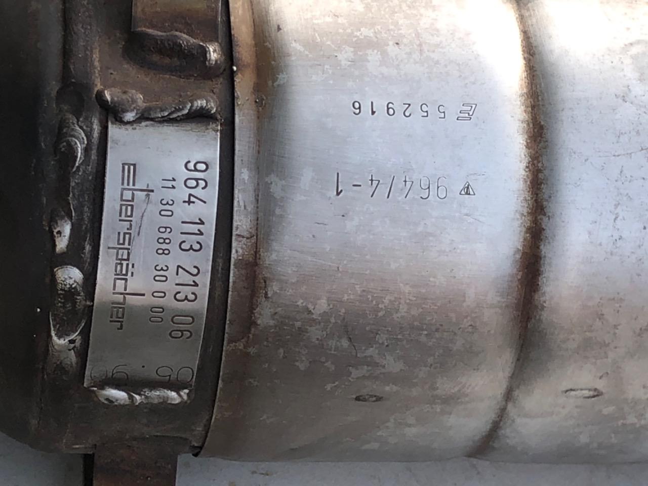 Porsche 964 Catalyseur Eberspächer OEM Porsche 964 LesAnciennes.com