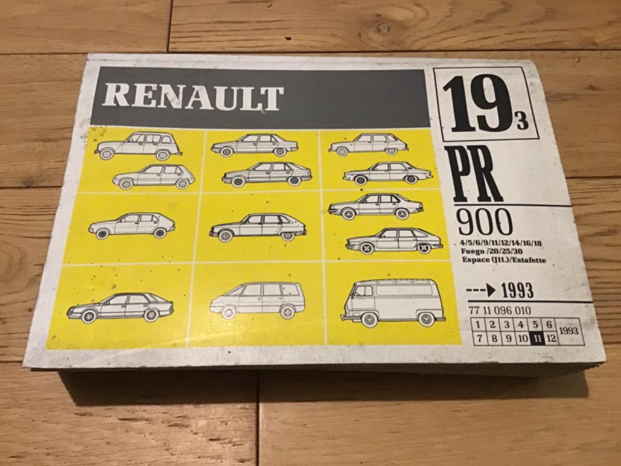 CATALOGUE PIÈCES RECHANGE RENAULT 4/5/6/9/12 LesAnciennes.com