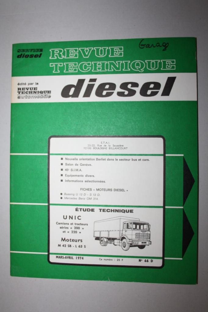 Revue Technique Camions et Tracteurs UNIC LesAnciennes.com