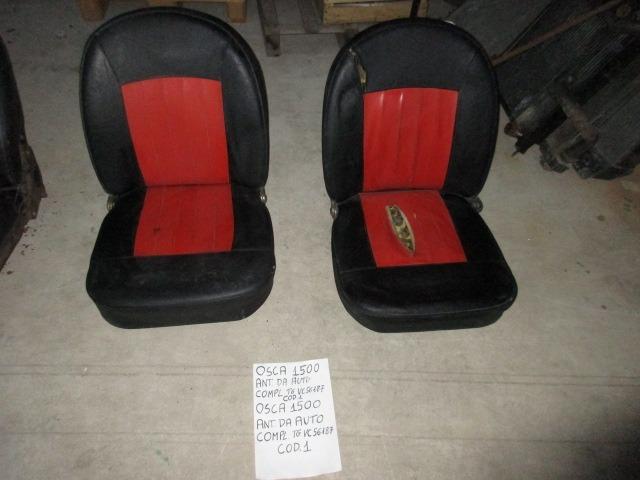 Sièges avant pour Fiat 1500 Cabrio et Osca LesAnciennes.com
