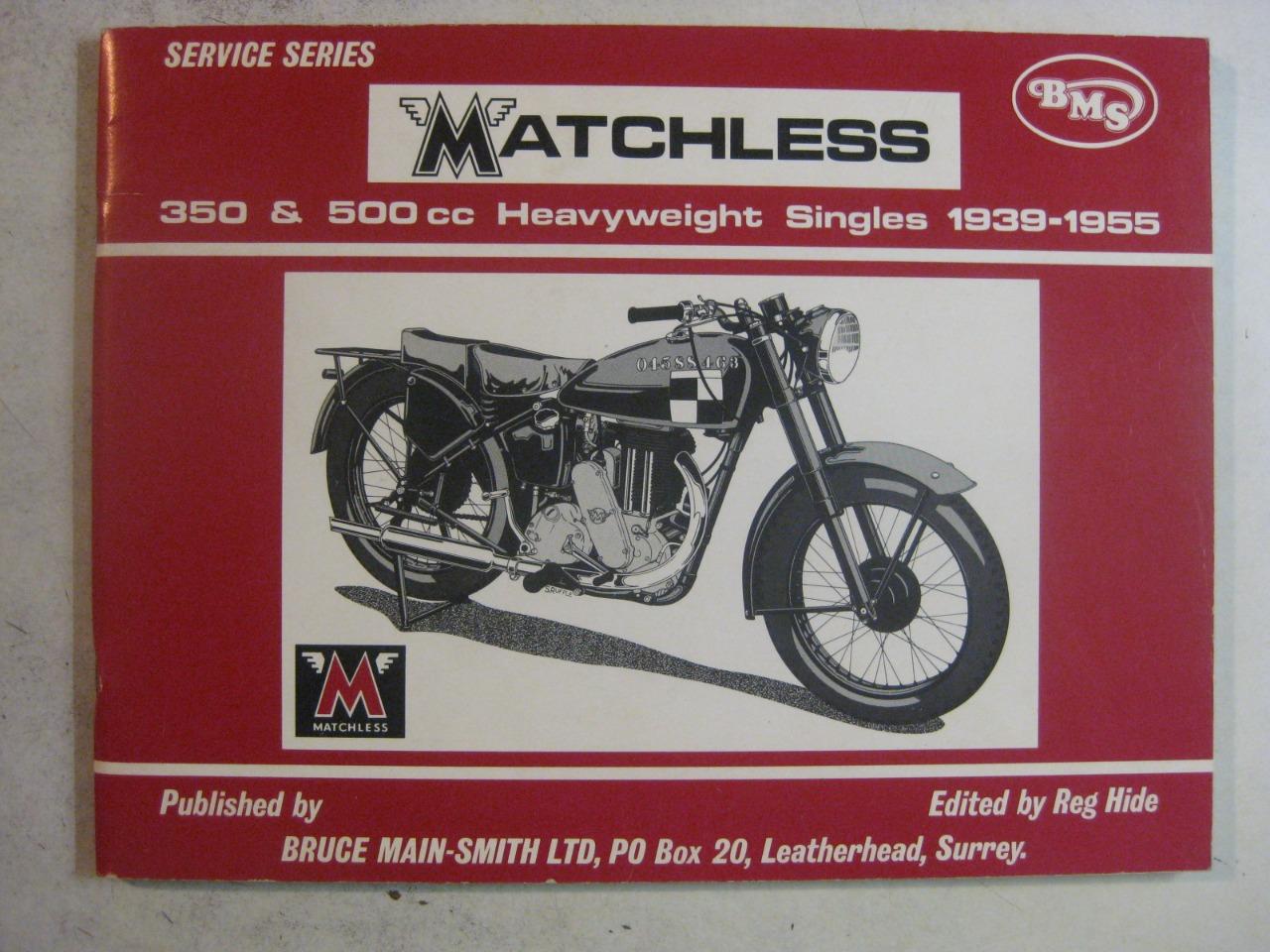 MATCHLESS 350 & 500 cc 1939/55 LesAnciennes.com