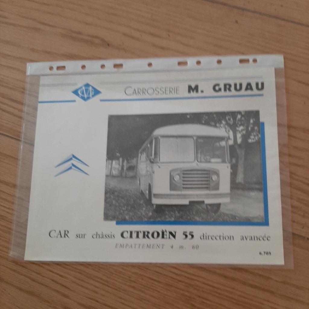 Brochure publicitaire autobus citroen LesAnciennes.com