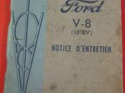 image_0-Ford V8 13 cv. Notice d'entretien