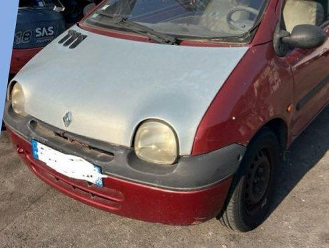 Pare-chocs avant RENAULT Twingo gris métallisé LesAnciennes.com