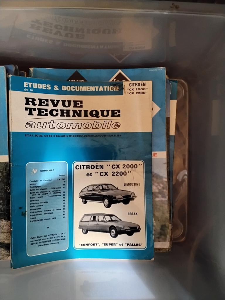 Revue technique cx LesAnciennes.com