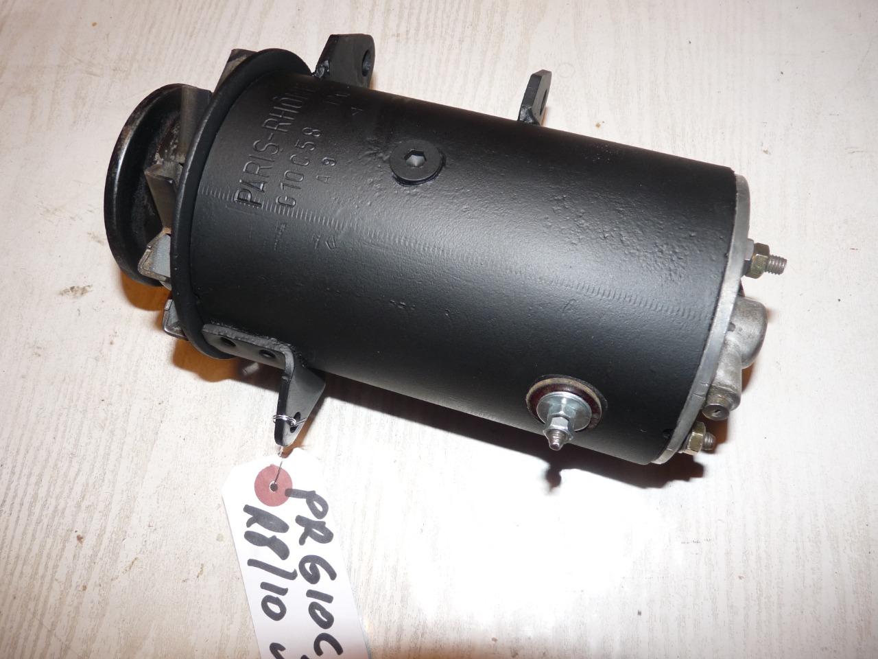 Dynamo Paris Rhône 12 volts G10 c 58 Renault 8/10/ LesAnciennes.com