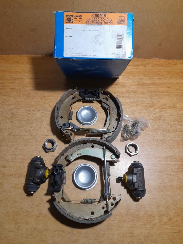 Kit frein arrière Peugeot 205 rallye GTI 690919 LesAnciennes.com