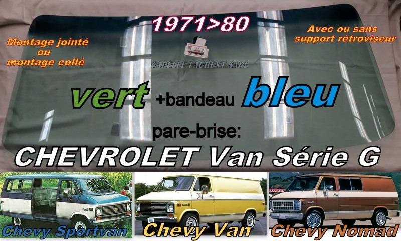 CHEVROLET VAN pare-brise neuf LesAnciennes.com