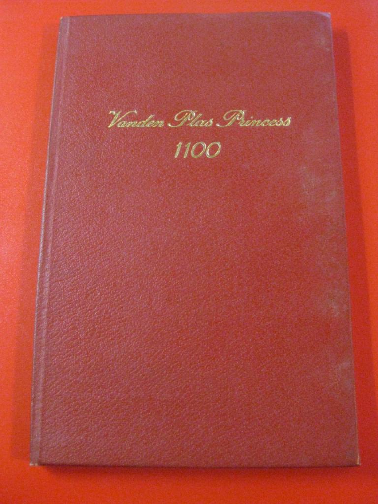 Notice entretien Princess 1100 Vanden Plas LesAnciennes.com