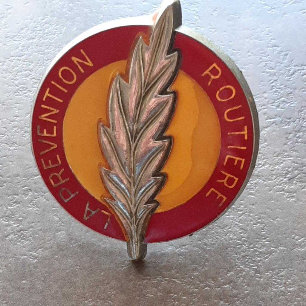 Ecusson de calandre la palme securite routiere LesAnciennes.com