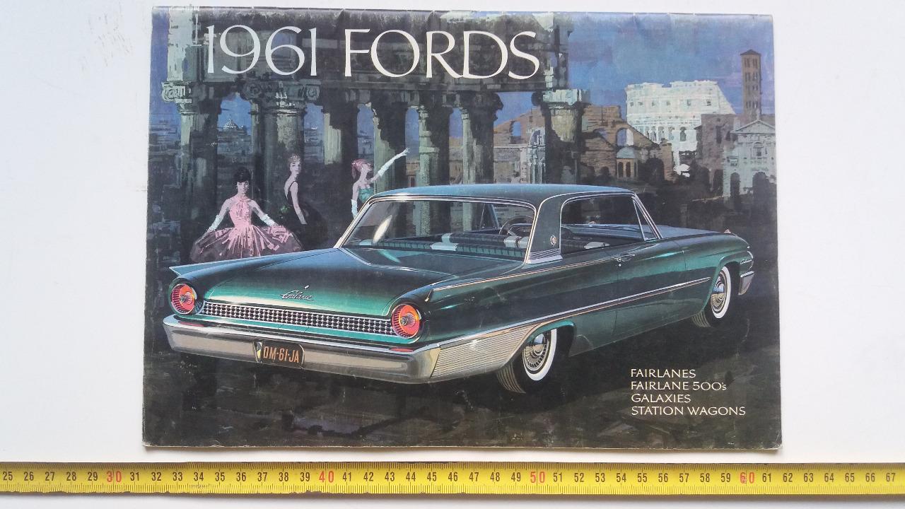 Catalogue Ford 1961 LesAnciennes.com