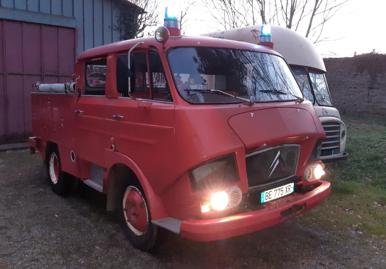 CITROEN Belphégor N350 Pompier - 1973 LesAnciennes.com