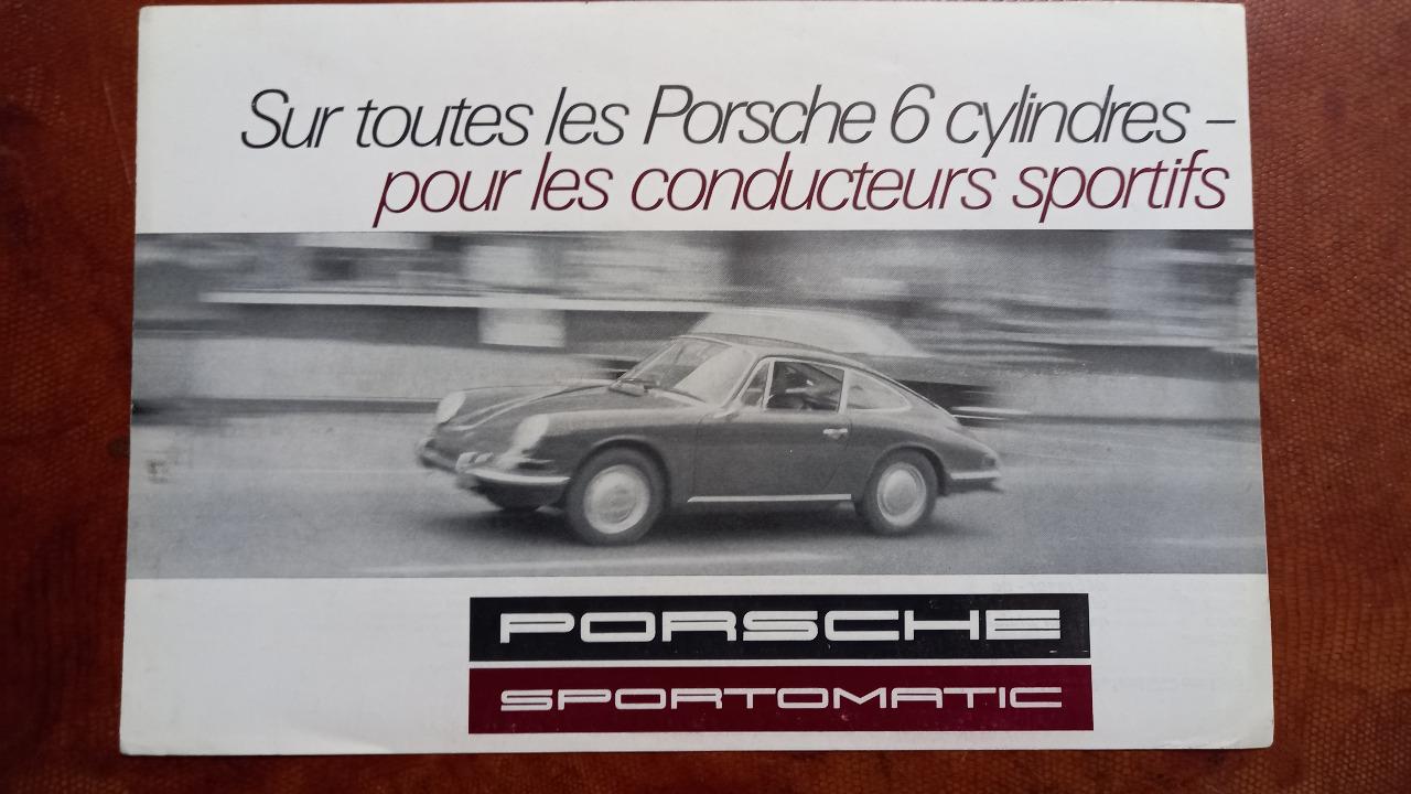Prospectus Porsche 911 1967 LesAnciennes.com