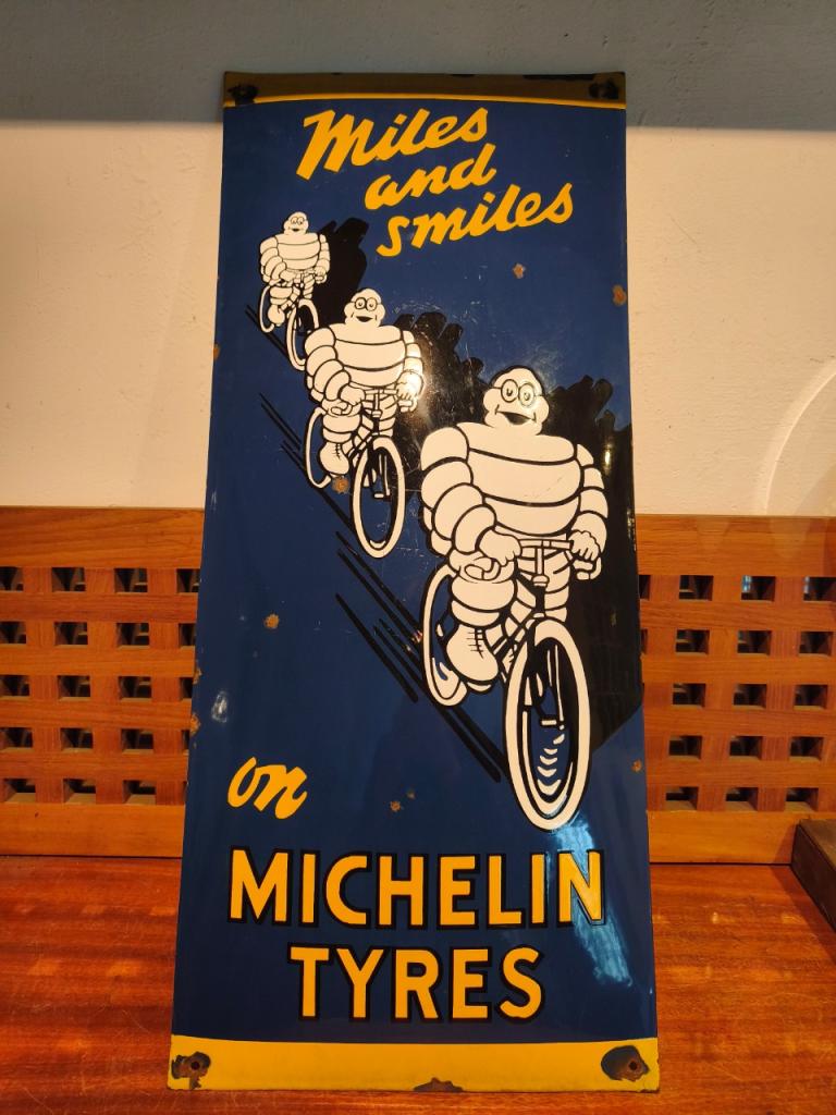 Plaque émaillée MICHELIN LesAnciennes.com