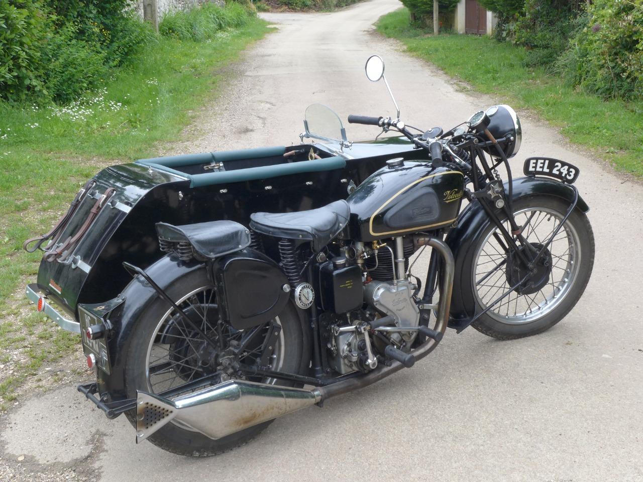 VELOCETTE MSS solo/side-car - 1938 LesAnciennes.com