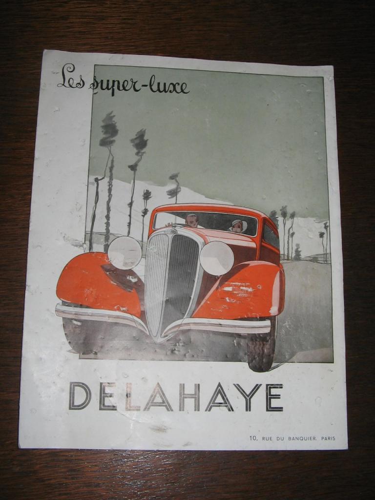 DELAHAYE Brochure 135 LesAnciennes.com
