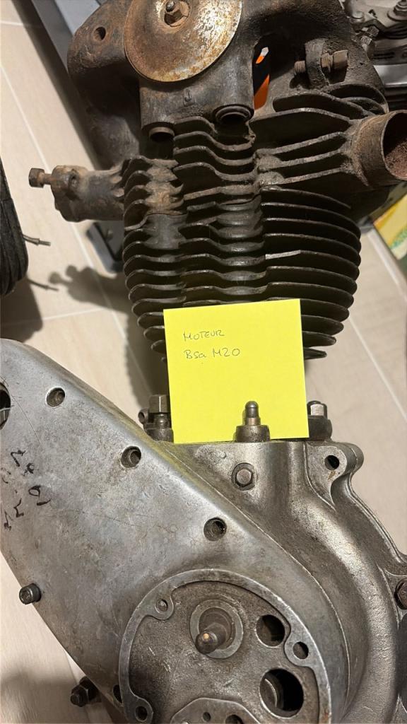 MOTEUR BSA M20 LesAnciennes.com