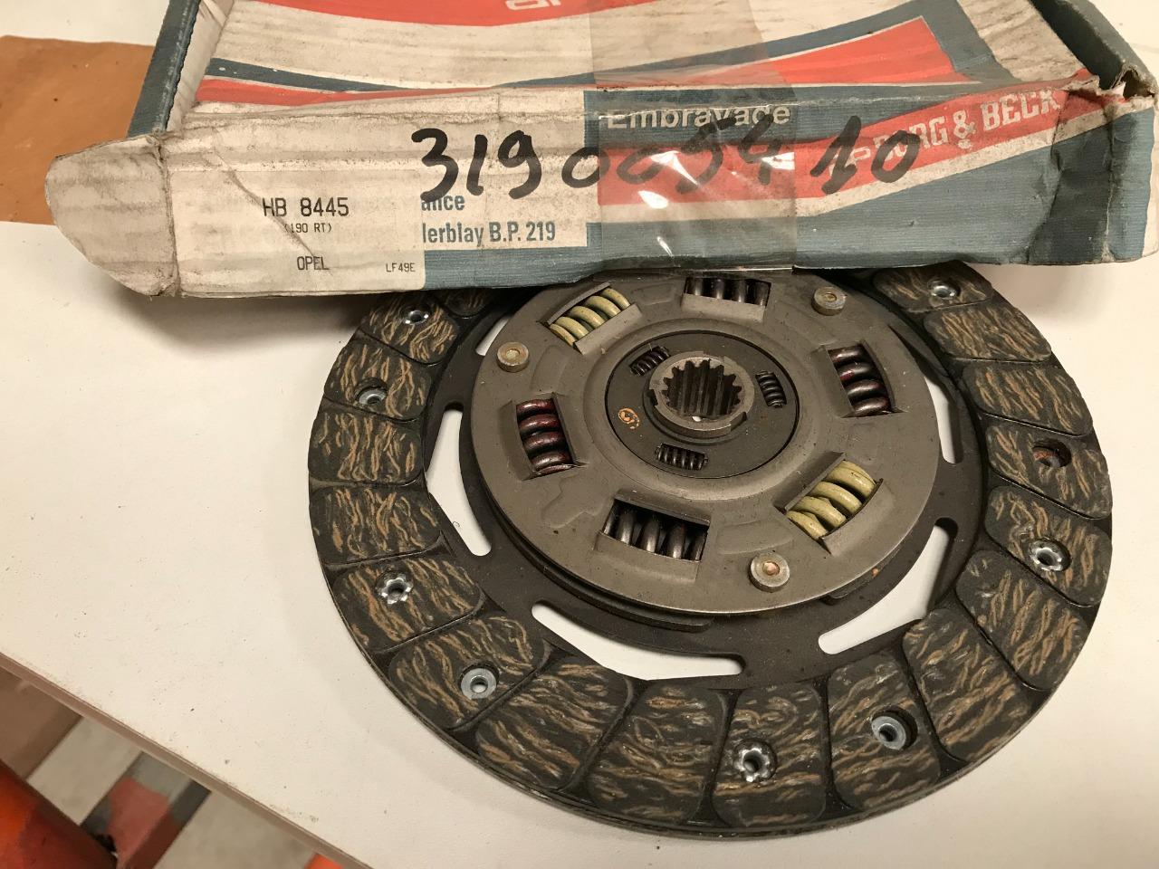 Disque embrayage neuf OPEL Ascona 1.3S LesAnciennes.com