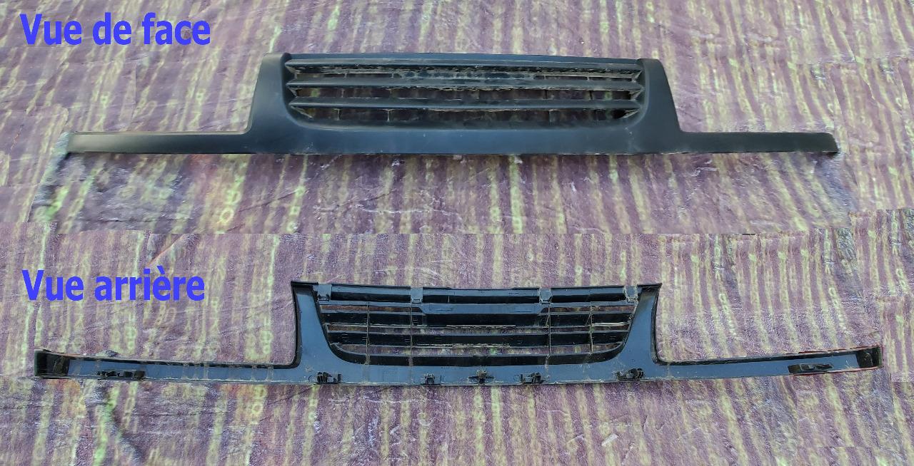 Calandre VW VENTO MK1 adaptable, en 1 seule partie LesAnciennes.com