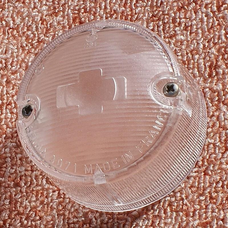 Cabochon cristal pour feu avant SAVIEM et POCLAIN LesAnciennes.com