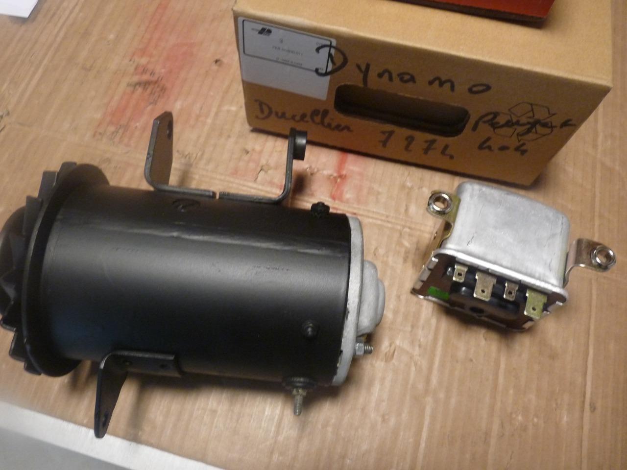 Dynamo Ducellier 7274 PEUGEOT 404/J7 essence LesAnciennes.com