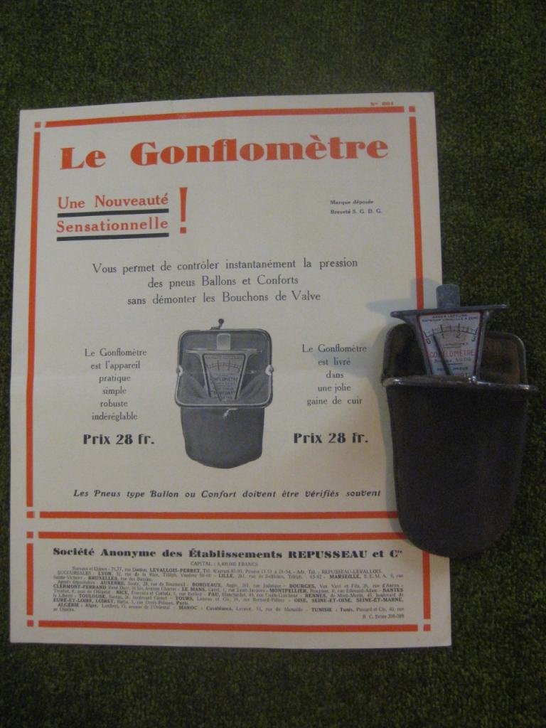 Gonflomètres pour pneus ballon années 20 LesAnciennes.com