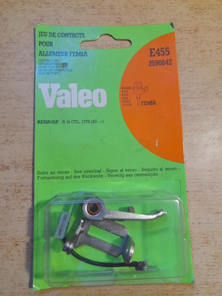 Jeu de rupteur Renault 14 GTL-GTS LesAnciennes.com