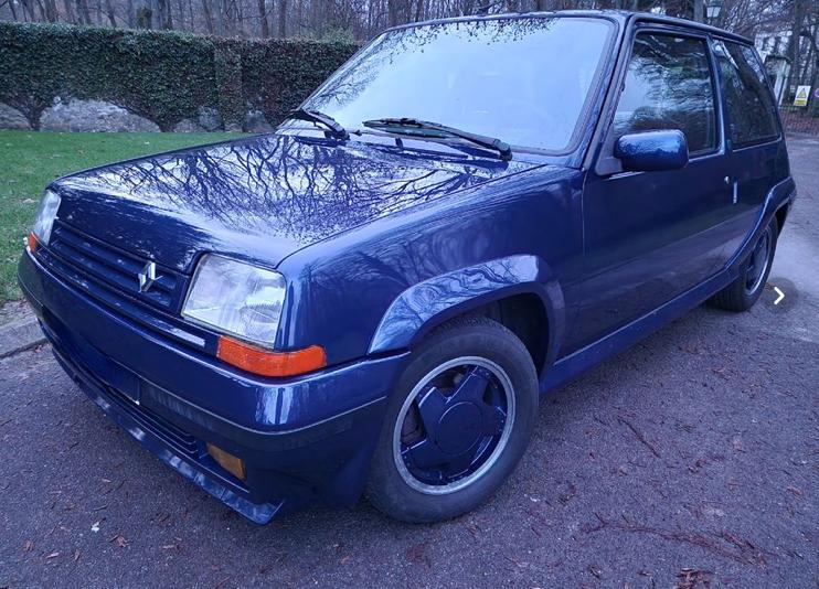 RENAULT Super 5 GT Turbo A.Oreille - 1990 LesAnciennes.com