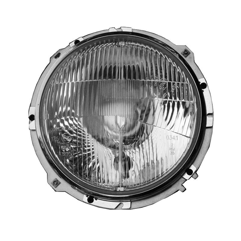 Jeu de 2 optiques de phares pour JEEP DALLAS LesAnciennes.com