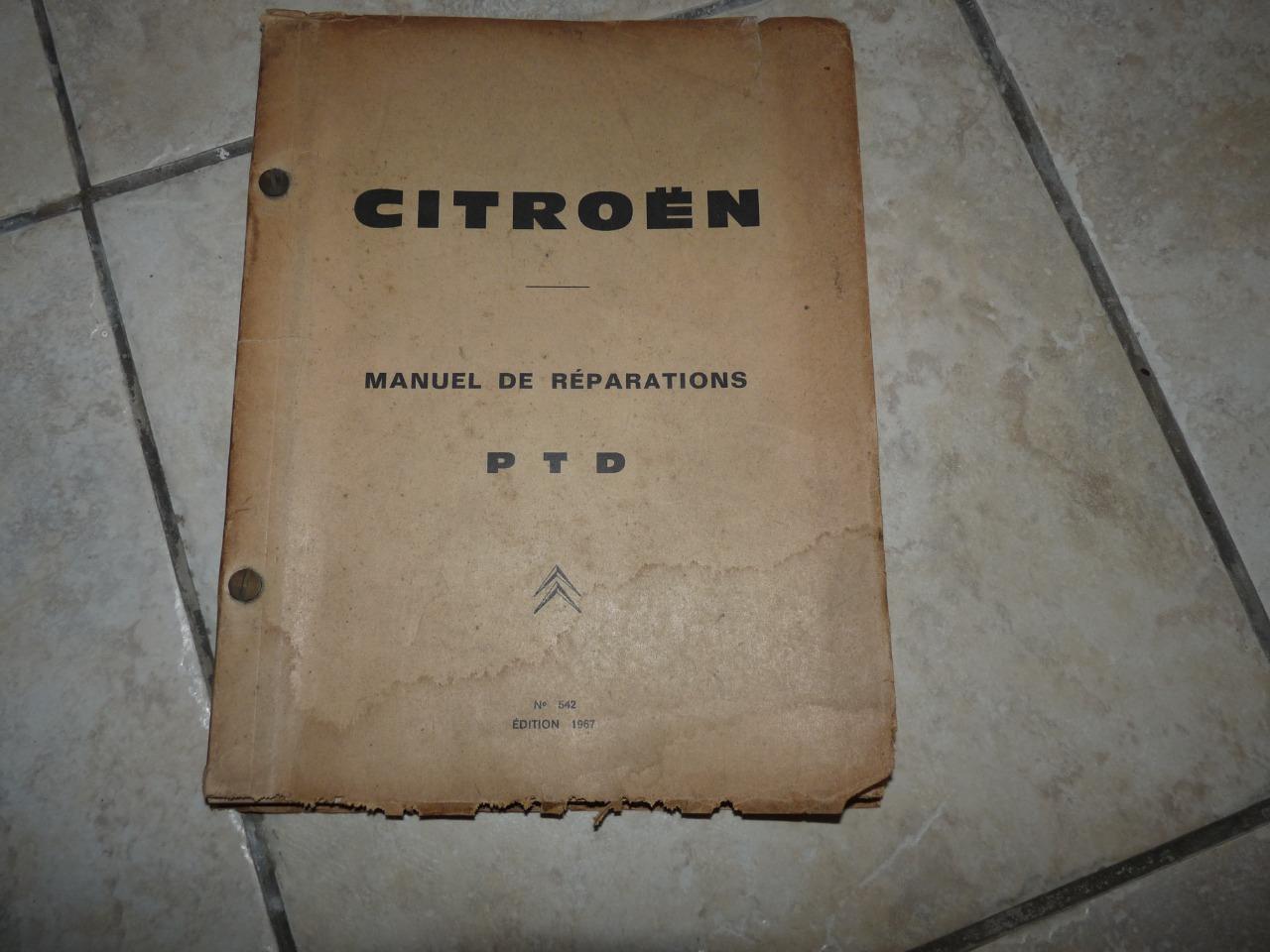 Revue technique ancien Camion Citroën PTD LesAnciennes.com