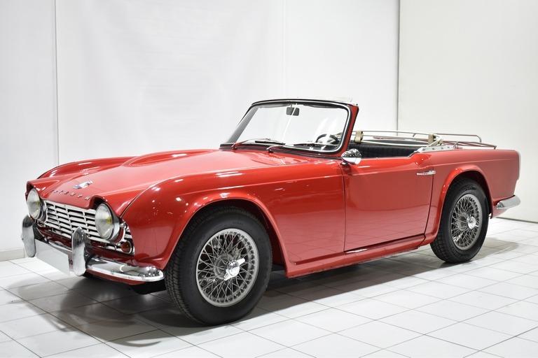 TRIUMPH TR4 OVERDRIVE D'ORIGINE - 1963 LesAnciennes.com