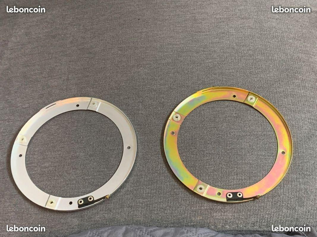 Platines Inox pour phares centraux Alpine A110 LesAnciennes.com