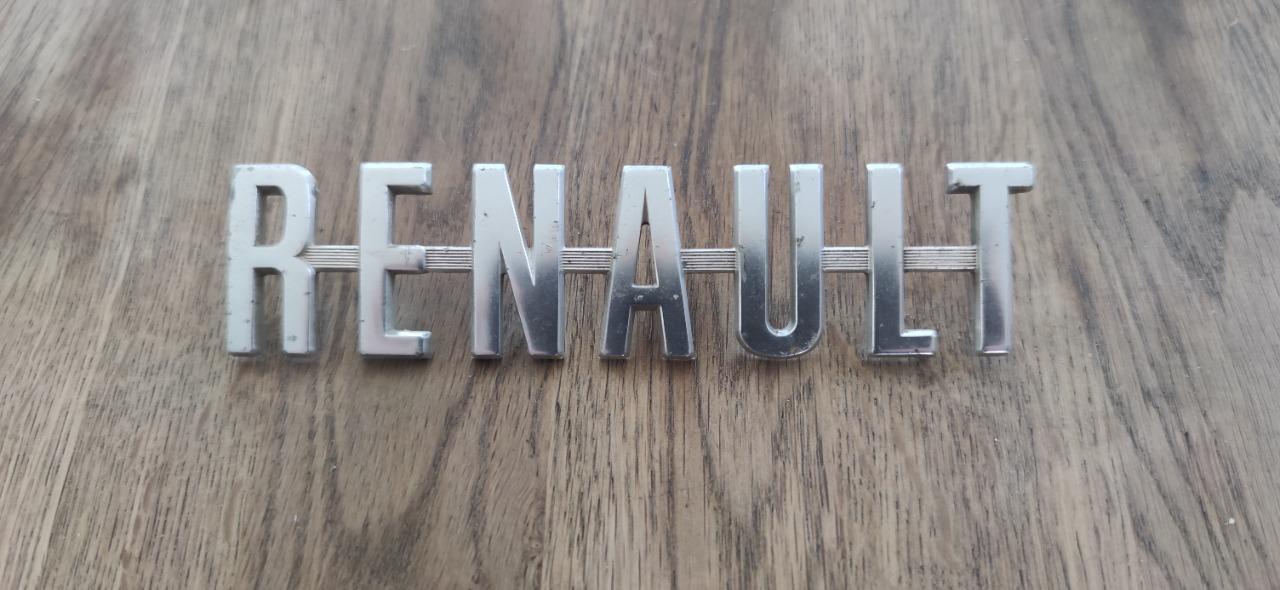 Monogramme RENAULT 12 (R12) série 1 LesAnciennes.com