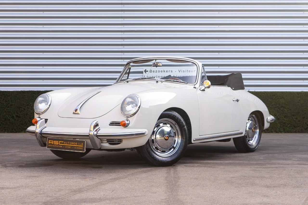 PORSCHE 356 356 SC Cabriolet - 1963 LesAnciennes.com
