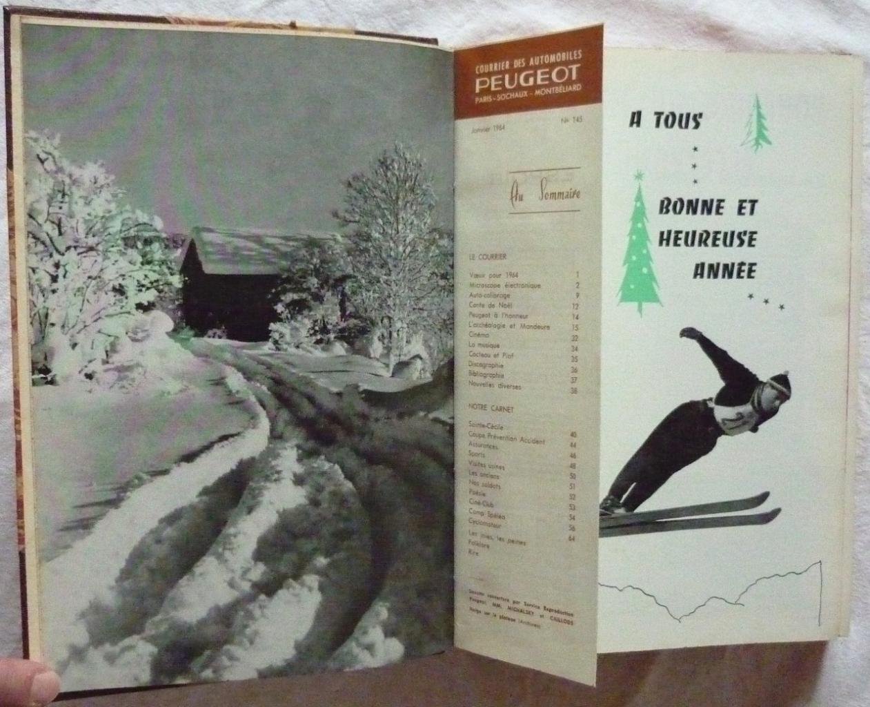 Courrier des Automobiles Peugeot, 1964 LesAnciennes.com