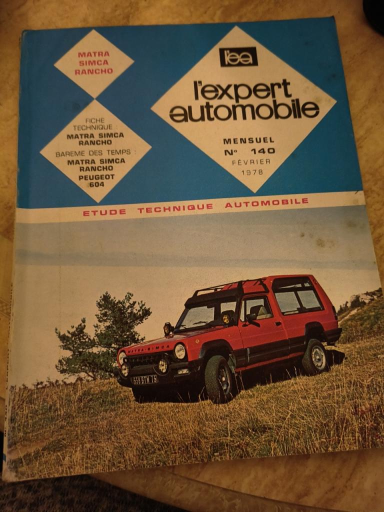RTA Matra Simca Rancho LesAnciennes.com
