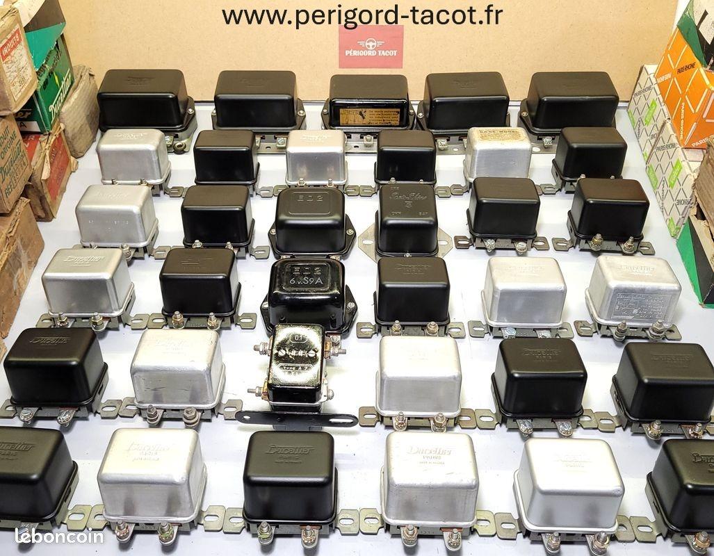 Reconditionnement Régulateur Dynamo 6v 12v LesAnciennes.com
